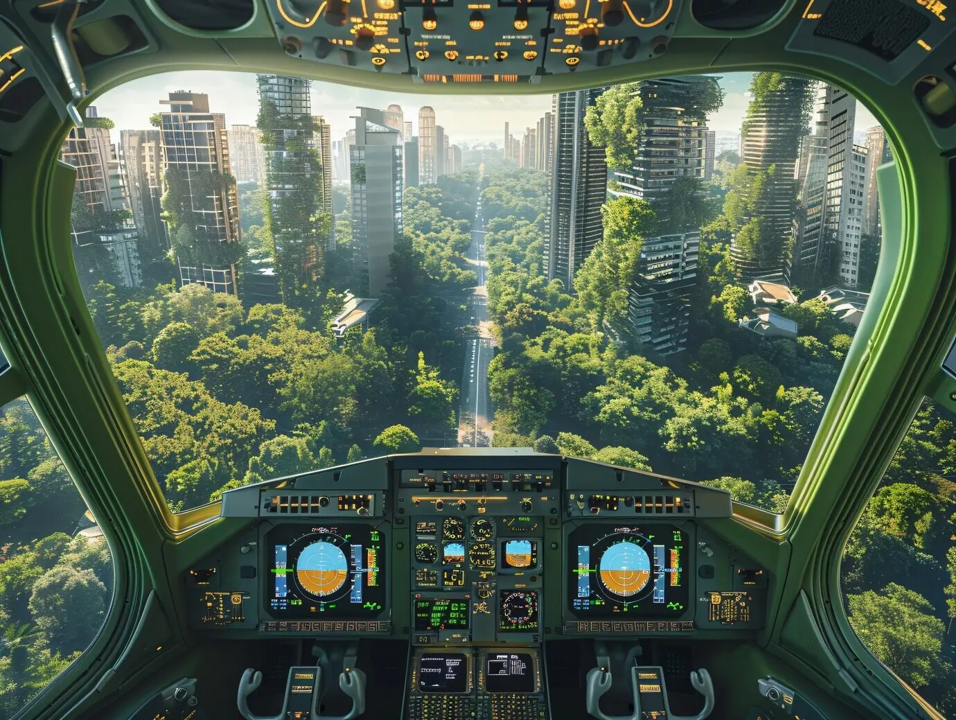 Nachhaltiges Energiekonzept für ein grünes Flugzeug